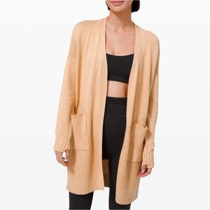 Lululemon Cashmere Blend Sincerely Yours Wrap Sweater